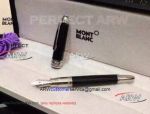 Perfect Replica wholesale Mont Blanc Meisterstuck Silver Clip Fountain Pen Mini Size